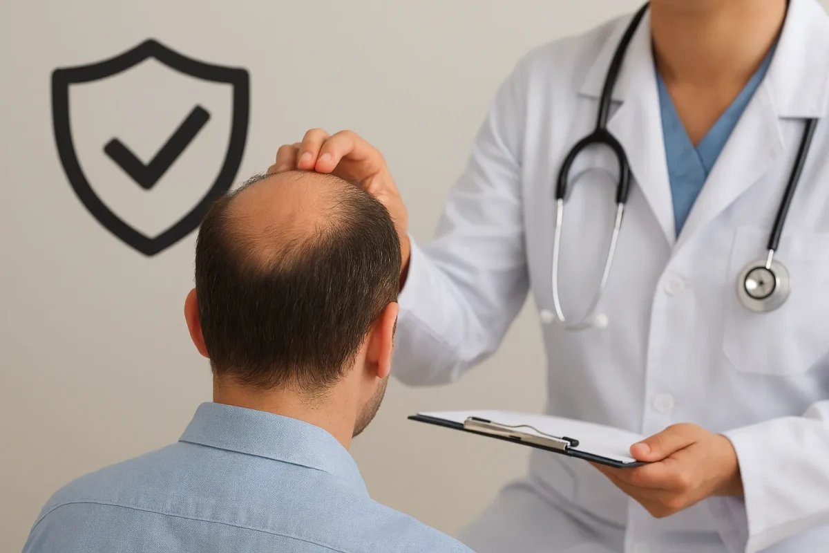 تکنیک FUE بدون تراشیدن