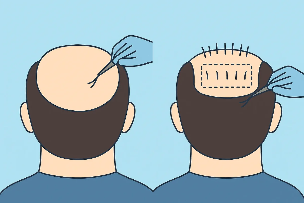 برداشت فولیکول در روش بدون تراشیدن