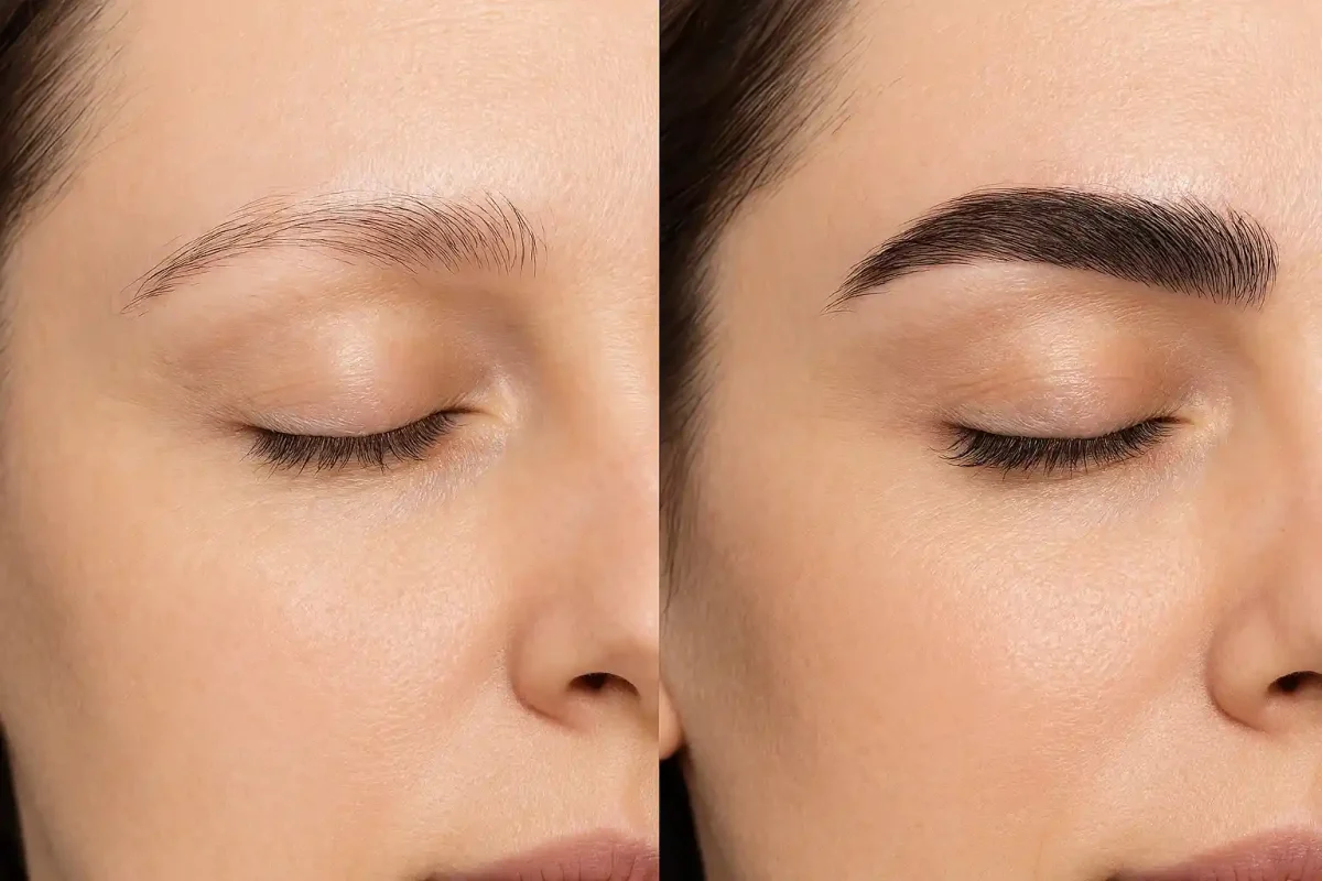 کاشت ابرو برای اصلاح نقصهای ناشی از سوختگی