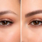 عکس‌های قبل و بعد کاشت ابرو؛ معیار علمی ارزیابی نتایج واقعی پیوند ابرو