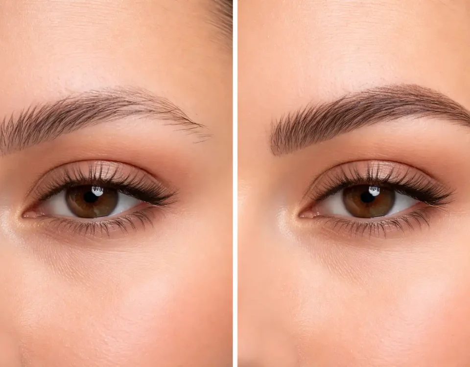 عکس‌های قبل و بعد کاشت ابرو؛ معیار علمی ارزیابی نتایج واقعی پیوند ابرو