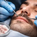 کاشت سبیل طبیعی چگونه انجام می‌شود؟ راهنمای تخصصی، مراحل و نکات اجرایی