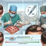 کاشت مو به روش DHI در تبریز؛ چرا در بسیاری از موارد از FITانتخاب دقیقتری است؟