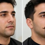 عکس واقعی قبل و بعد کاشت سبیل در تبریز؛ بررسی تخصصی، فرایند، نتایج و نکات کلیدی