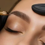 بهترین زاویه خواب مو در کاشت ابرو برای نتیجه کاملاً طبیعی