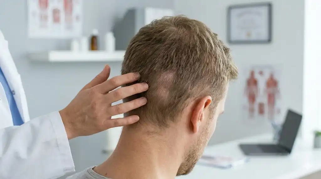 معاینه بانک مو قبل از کاشت
