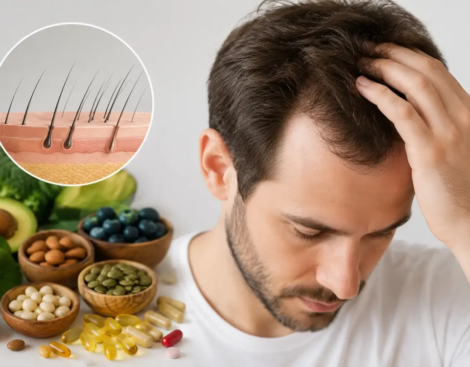 آیا کمبود ویتامین‌ها بر نتیجه کاشت مو تأثیر می‌گذارد؟