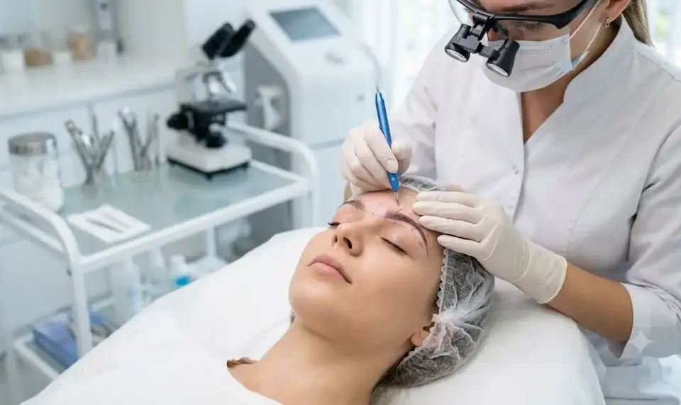 کاشت ابرو برای ابروهای نامتقارن؛ چگونه قرینگی ایجاد می‌شود؟