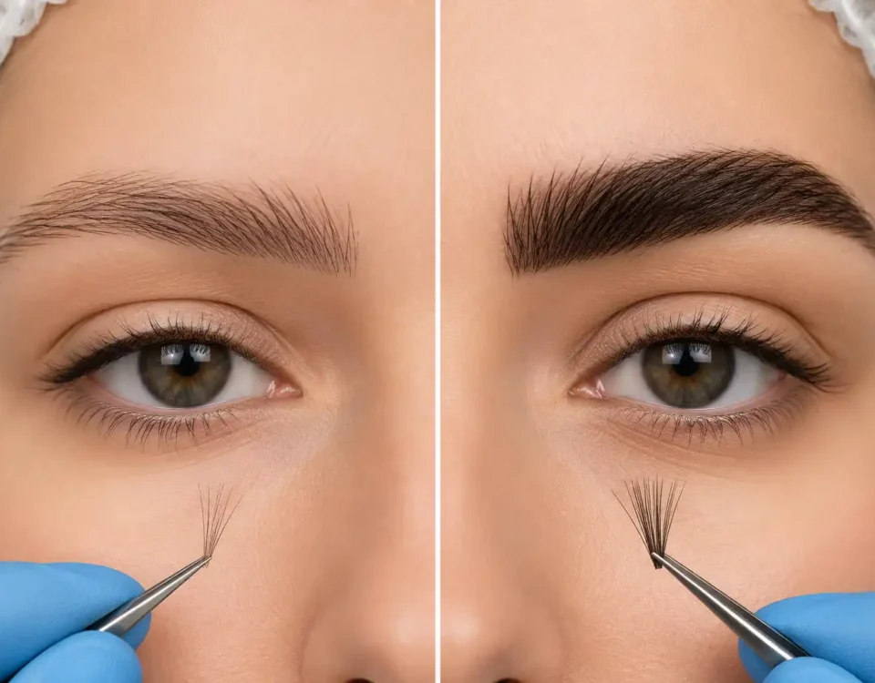 کاشت ابرو با موی نازک یا ضخیم؛ کدام انتخاب بهتری است؟